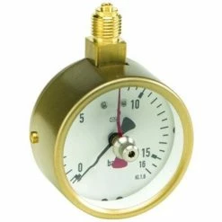 Bester Verkauf 🔥 HONEYWELL RESIDEO Home Manometer S16/111 Zu Druckprüfgerät G194, G 1/4, 0-16bar 😀