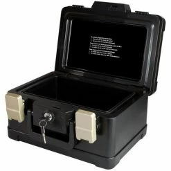 Blitzangebot ✨ HMF 2511102 Feuerfeste Dokumentenkassette DIN A5 Honeywell, 31,4 X 25,3 X 18,6 Cm, Schwarz 🔔 -HONEYWELL SHOP 33003853 3