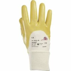 Coupon 🔥 HONEYWELL 100/10 Handschuhe Sahara 100 Gr.10 Gelb BW-Trikot M.Nitril EN 388 K 🎁