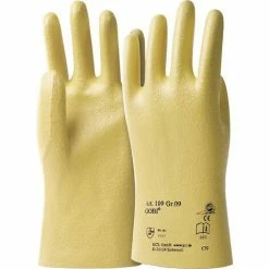 Großhandel 🤩 HONEYWELL 109/10 Handschuhe Gobi 109 Gr.10 Gelb BW-Trikot Mit Nitril EN 388 K 👏