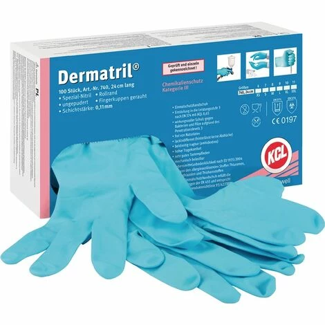 Honeywell Einweghandschuhe Dermatril 740 Größe 10 blau Nitril EN 374, EN 455 PSA-Kategorie III Am billigsten ✨ Honeywell Einweghandschuhe Dermatril 740 Größe 10 Blau Nitril EN 374, EN 455 PSA-Kategorie III 🌟 -HONEYWELL SHOP 46181448 1