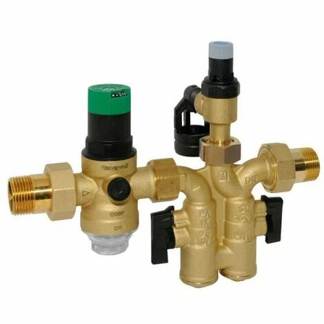 Honeywell Sicherheitsgruppe mit Druckminderer SG 160SD 10 bar 3/4" AC für Speicher bis 1000 Liter Am billigsten ✨ Honeywell Sicherheitsgruppe Mit Druckminderer SG 160SD 10 Bar 3/4" AC Für Speicher Bis 1000 Liter 💯 -HONEYWELL SHOP 5632879 1