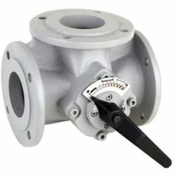 Bestpreis ⌛ Honeywell Dreiwege-Flanschenmischer Centra-DR GG 20, Grau, PN 6, Abgewinkelt DN 50, DR50FA 🌟